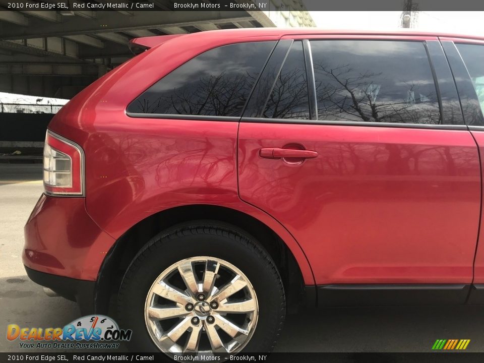 2010 Ford Edge SEL Red Candy Metallic / Camel Photo #11