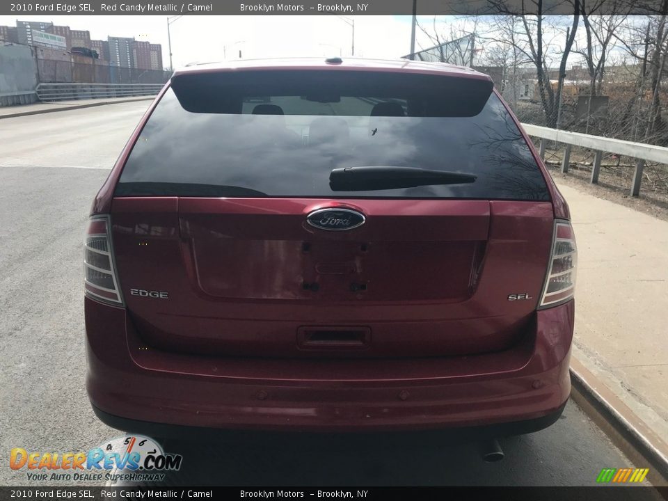 2010 Ford Edge SEL Red Candy Metallic / Camel Photo #19