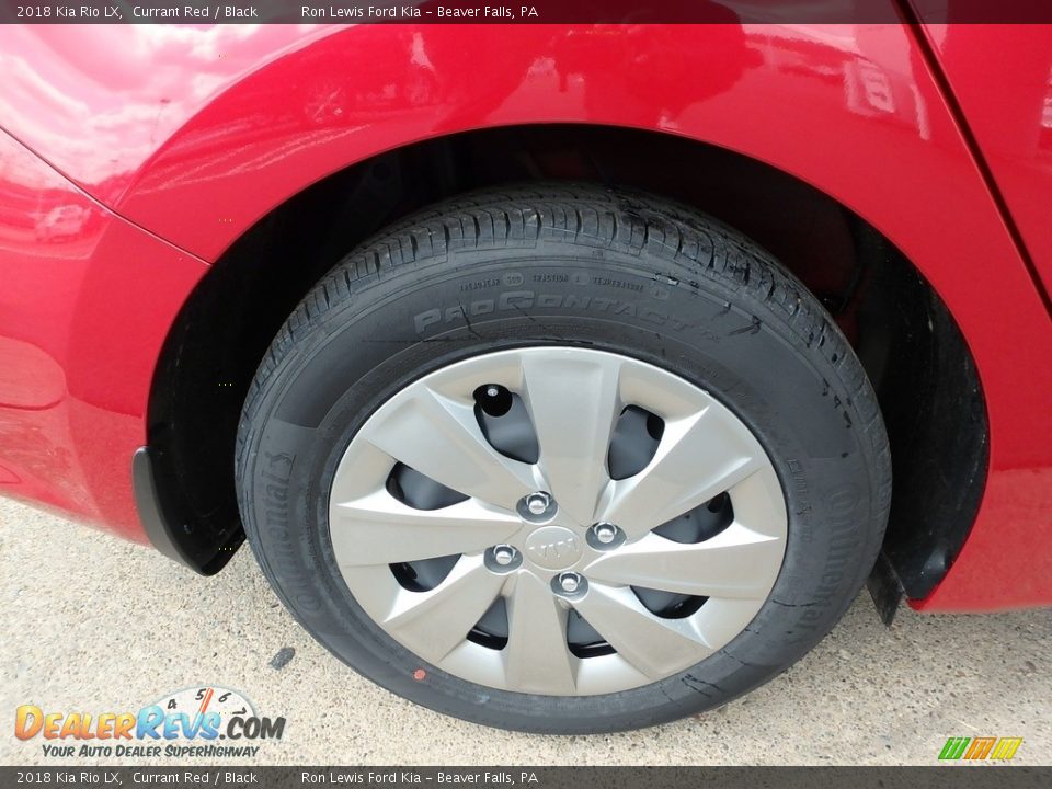 2018 Kia Rio LX Currant Red / Black Photo #2