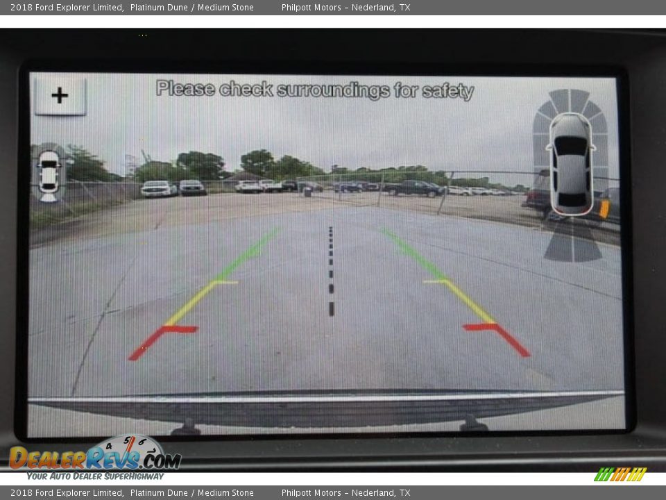 2018 Ford Explorer Limited Platinum Dune / Medium Stone Photo #16