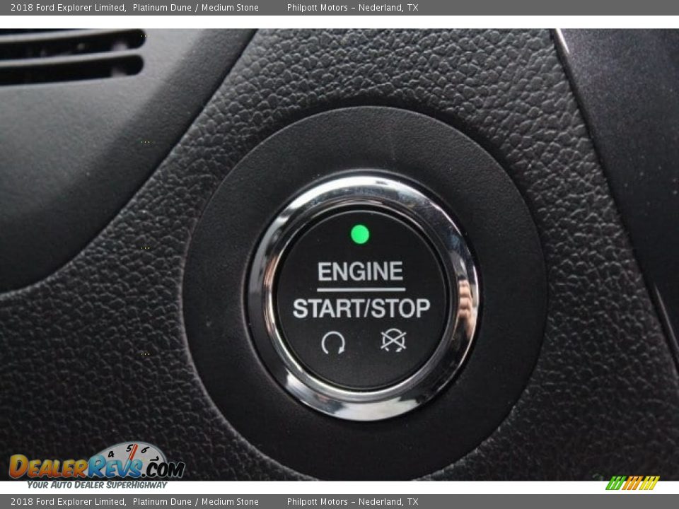 2018 Ford Explorer Limited Platinum Dune / Medium Stone Photo #19