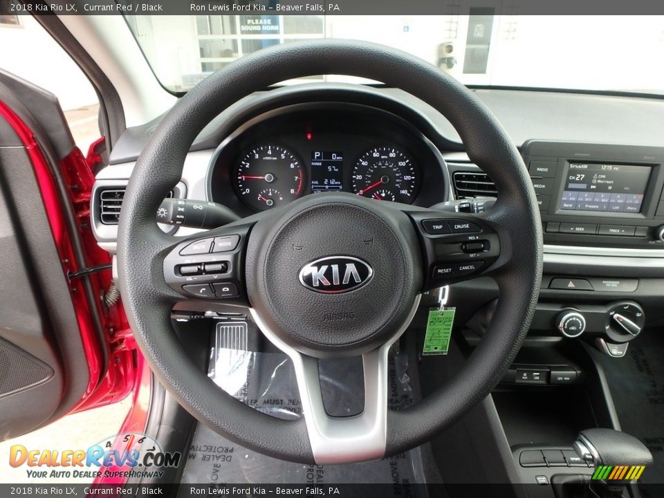 2018 Kia Rio LX Steering Wheel Photo #15