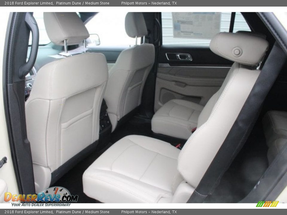 2018 Ford Explorer Limited Platinum Dune / Medium Stone Photo #26