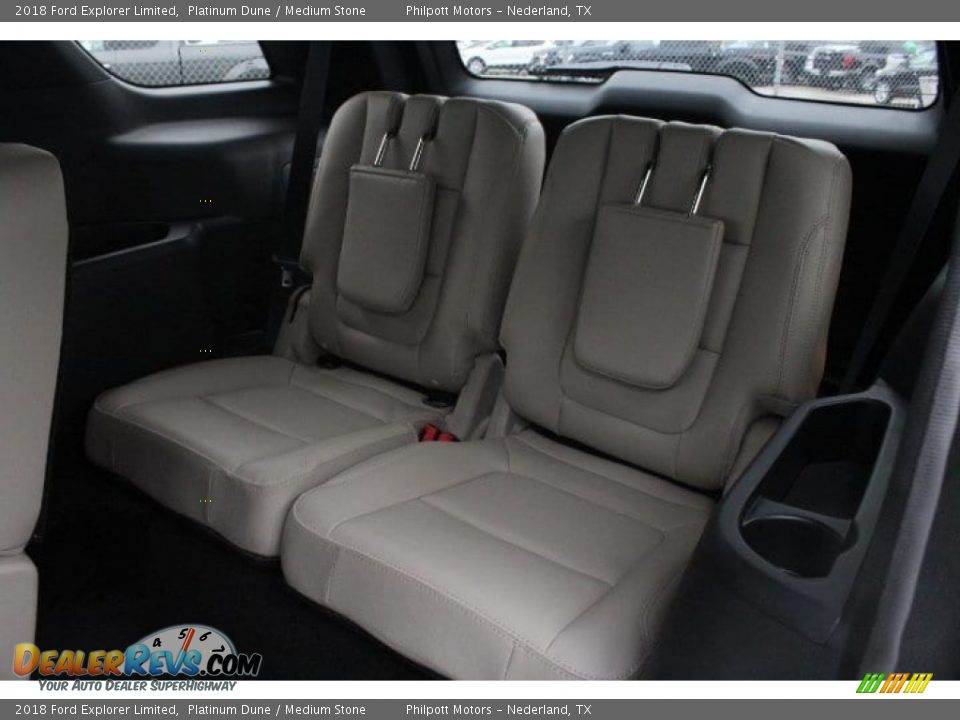 2018 Ford Explorer Limited Platinum Dune / Medium Stone Photo #27