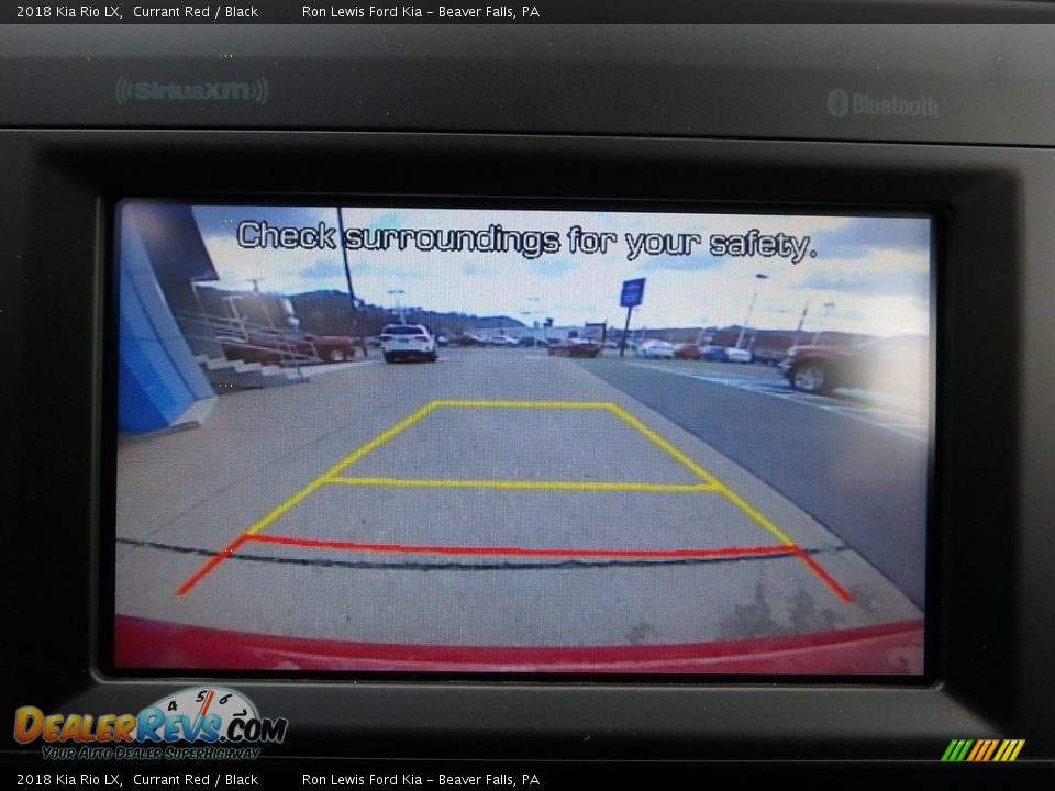 2018 Kia Rio LX Currant Red / Black Photo #18