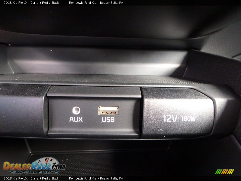 2018 Kia Rio LX Currant Red / Black Photo #19