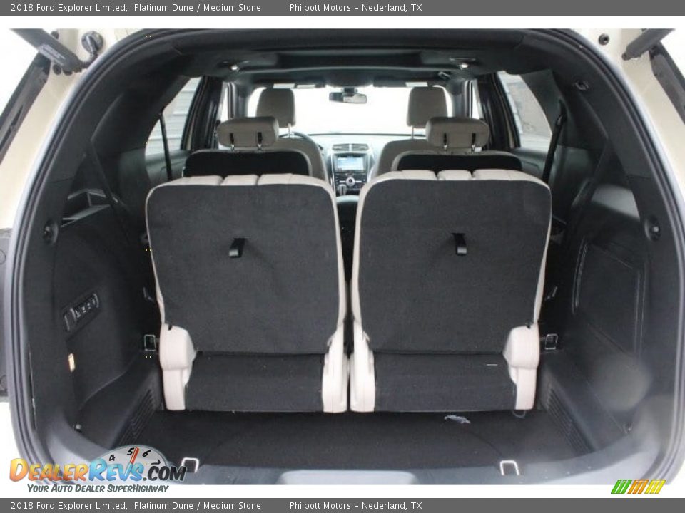 2018 Ford Explorer Limited Platinum Dune / Medium Stone Photo #30