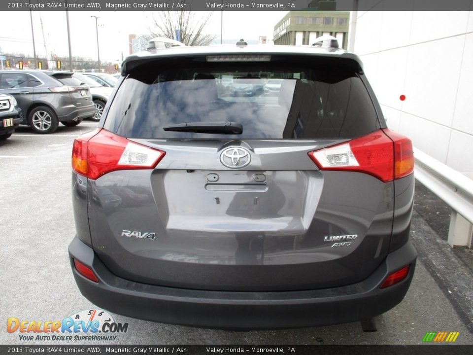 2013 Toyota RAV4 Limited AWD Magnetic Gray Metallic / Ash Photo #4
