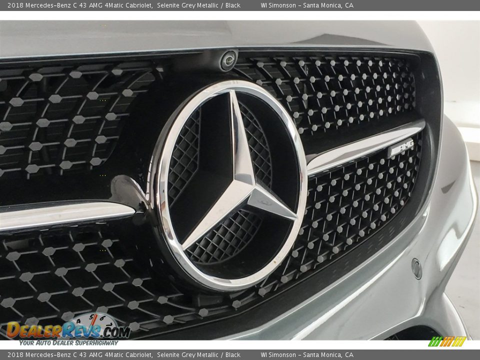 2018 Mercedes-Benz C 43 AMG 4Matic Cabriolet Selenite Grey Metallic / Black Photo #33