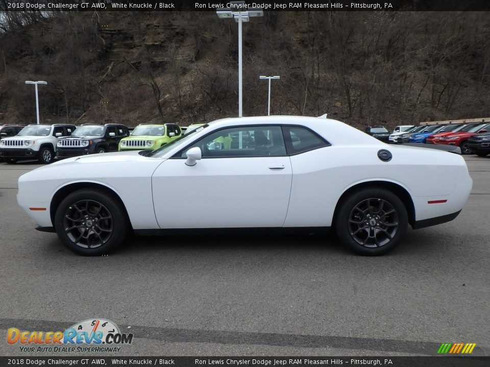 2018 Dodge Challenger GT AWD White Knuckle / Black Photo #2
