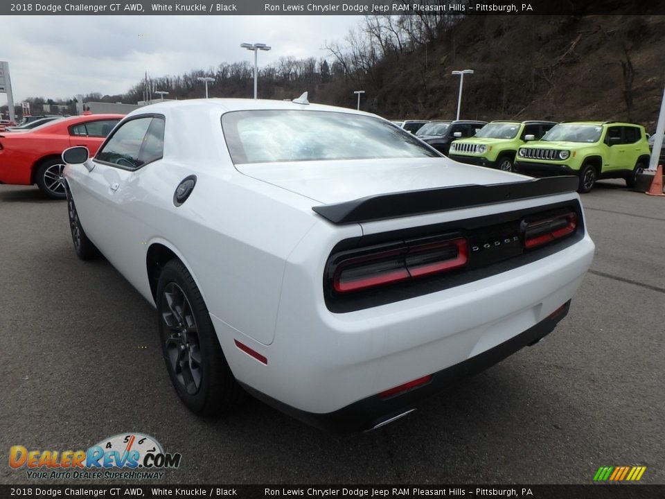 2018 Dodge Challenger GT AWD White Knuckle / Black Photo #3