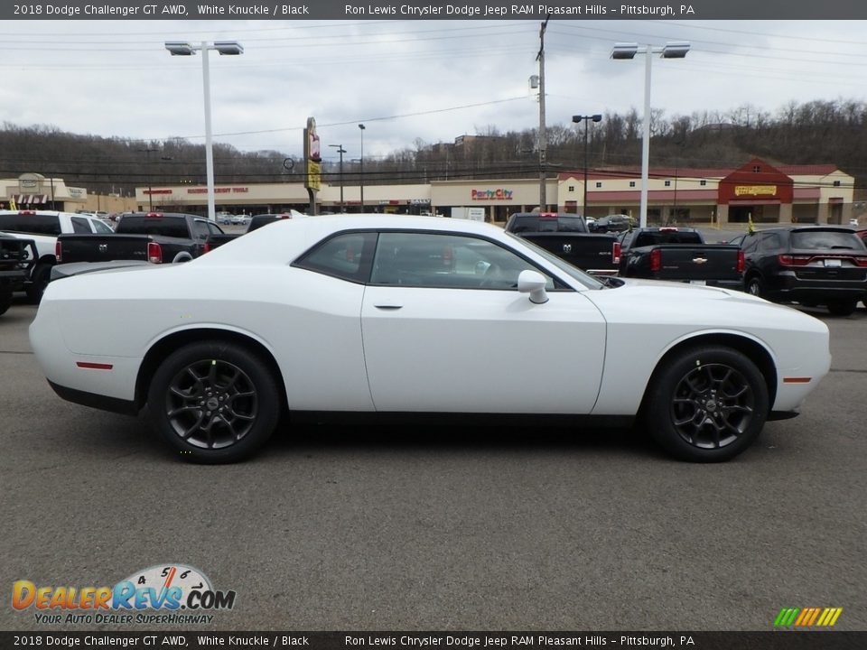 2018 Dodge Challenger GT AWD White Knuckle / Black Photo #6
