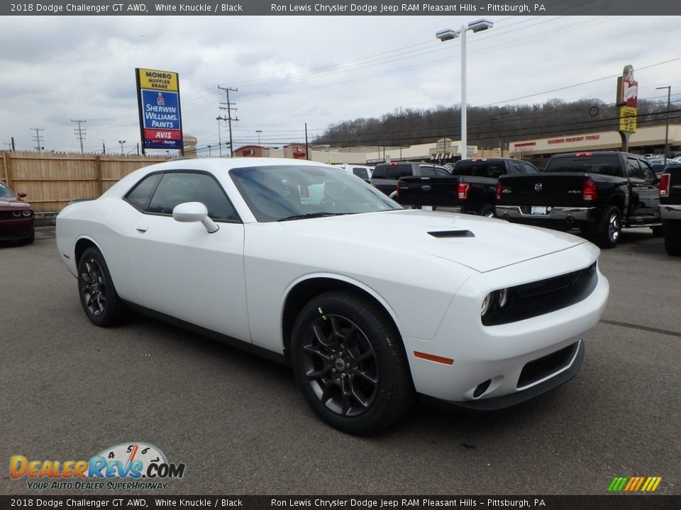 2018 Dodge Challenger GT AWD White Knuckle / Black Photo #7