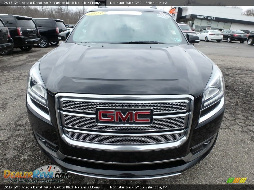 2013 GMC Acadia Denali AWD Carbon Black Metallic / Ebony Photo #2