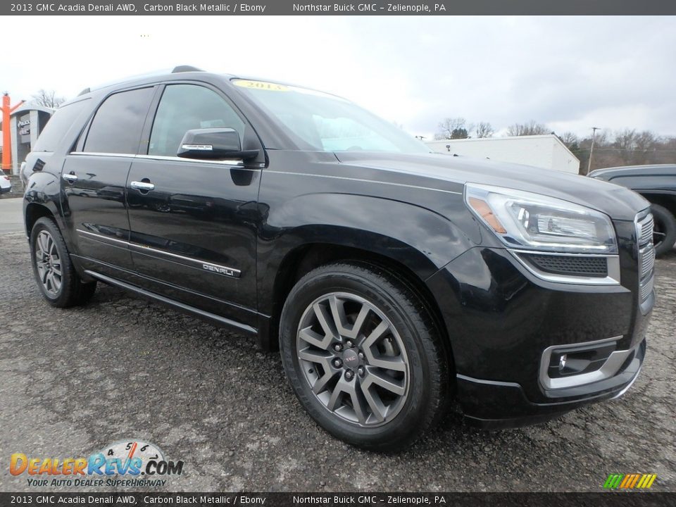 2013 GMC Acadia Denali AWD Carbon Black Metallic / Ebony Photo #4