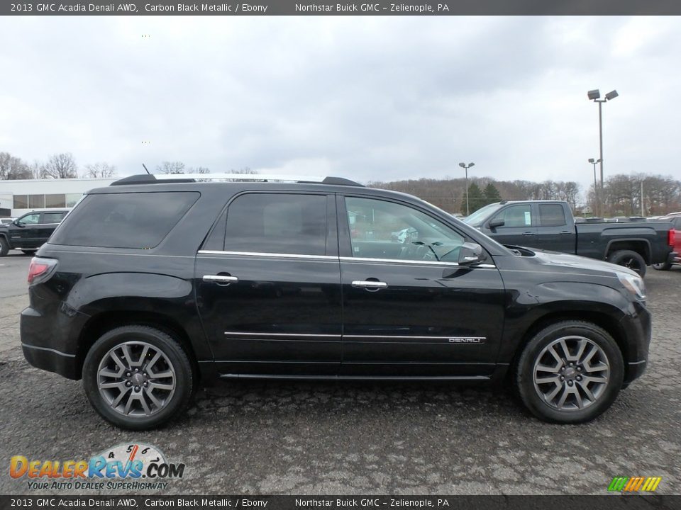 2013 GMC Acadia Denali AWD Carbon Black Metallic / Ebony Photo #5