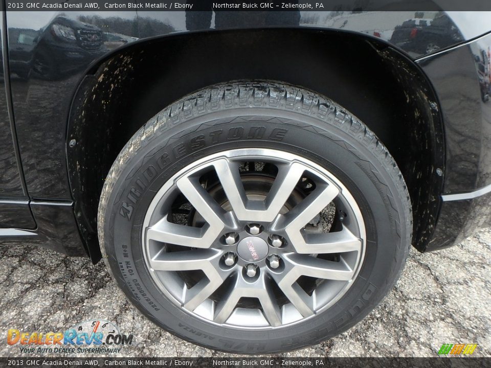 2013 GMC Acadia Denali AWD Carbon Black Metallic / Ebony Photo #14