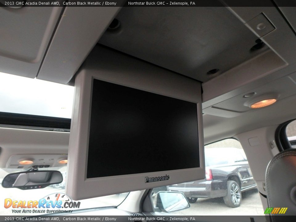 2013 GMC Acadia Denali AWD Carbon Black Metallic / Ebony Photo #18