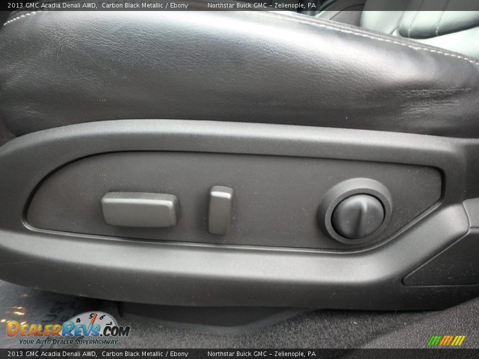 2013 GMC Acadia Denali AWD Carbon Black Metallic / Ebony Photo #21