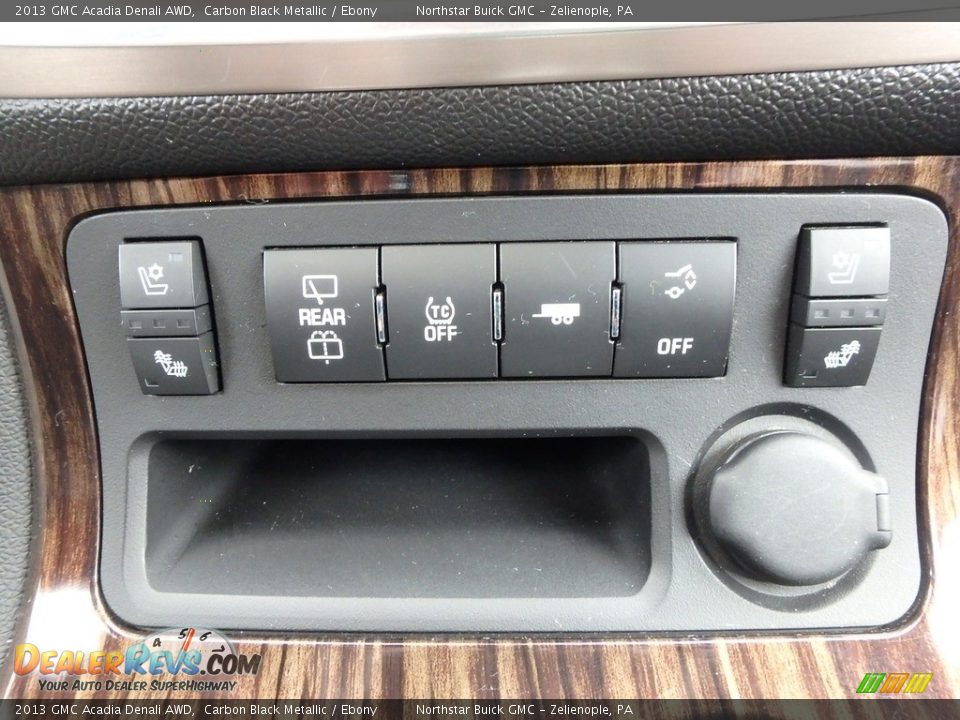2013 GMC Acadia Denali AWD Carbon Black Metallic / Ebony Photo #26