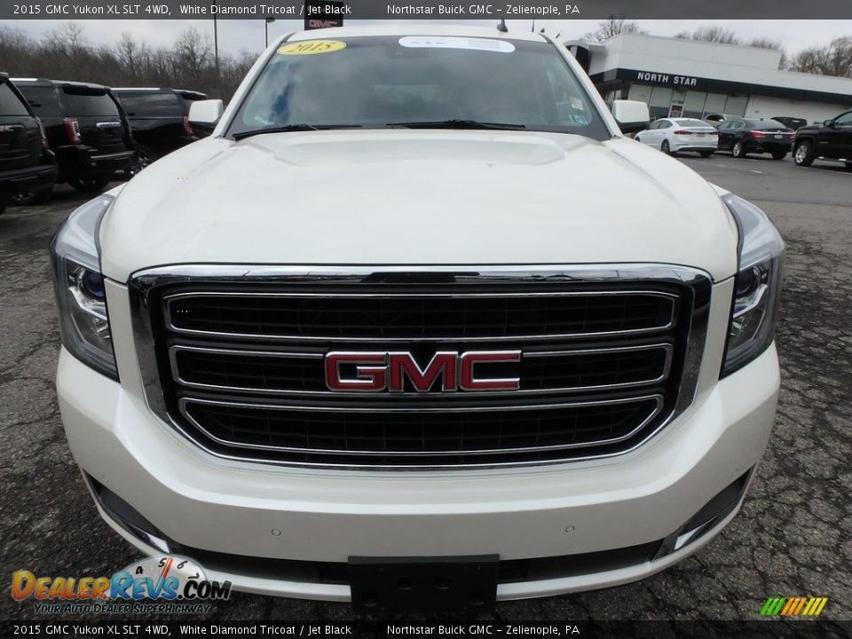 2015 GMC Yukon XL SLT 4WD White Diamond Tricoat / Jet Black Photo #2