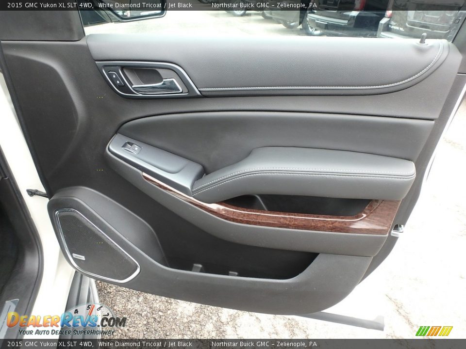 2015 GMC Yukon XL SLT 4WD White Diamond Tricoat / Jet Black Photo #6