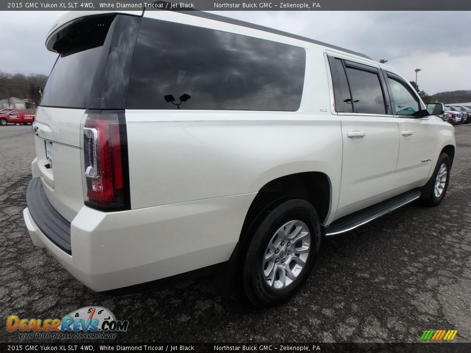 2015 GMC Yukon XL SLT 4WD White Diamond Tricoat / Jet Black Photo #8