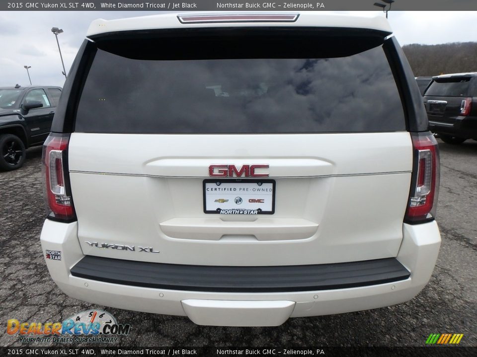 2015 GMC Yukon XL SLT 4WD White Diamond Tricoat / Jet Black Photo #9