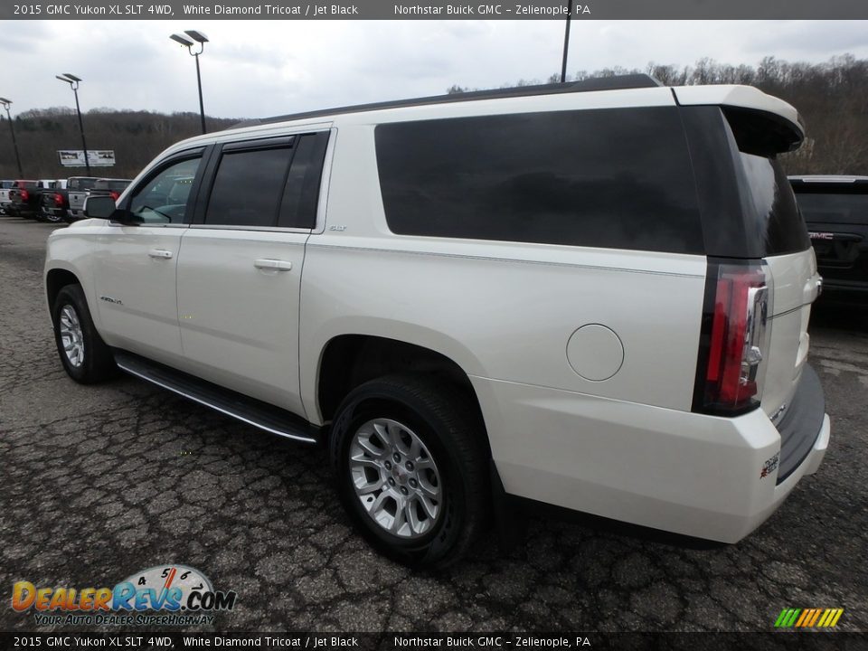 2015 GMC Yukon XL SLT 4WD White Diamond Tricoat / Jet Black Photo #11