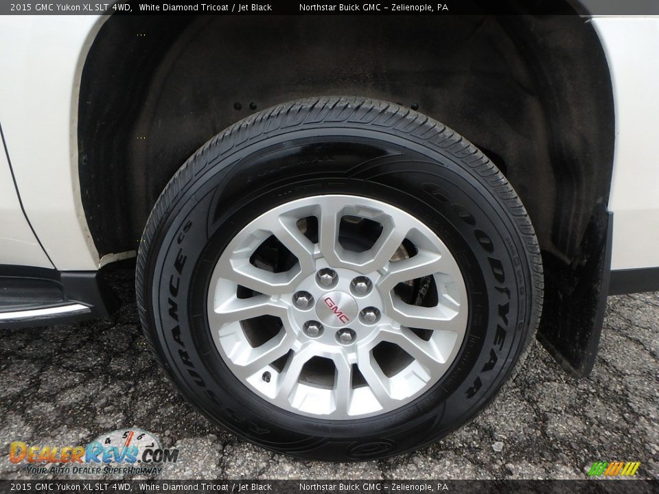 2015 GMC Yukon XL SLT 4WD White Diamond Tricoat / Jet Black Photo #13