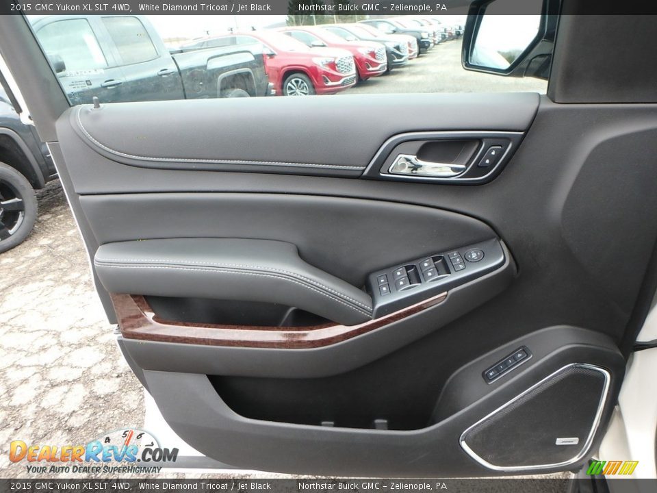 2015 GMC Yukon XL SLT 4WD White Diamond Tricoat / Jet Black Photo #20