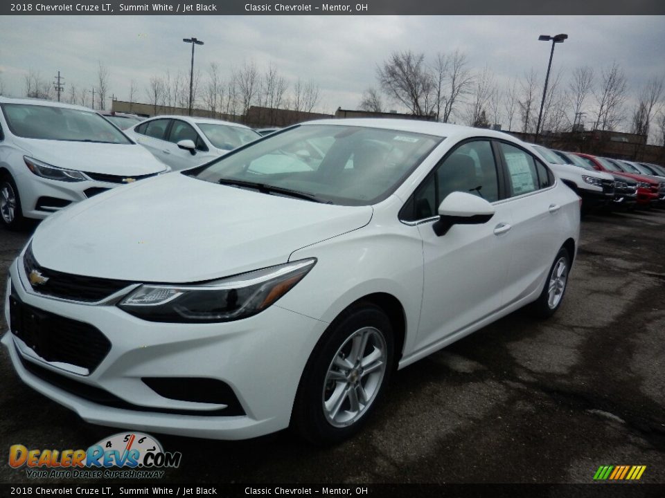 2018 Chevrolet Cruze LT Summit White / Jet Black Photo #1