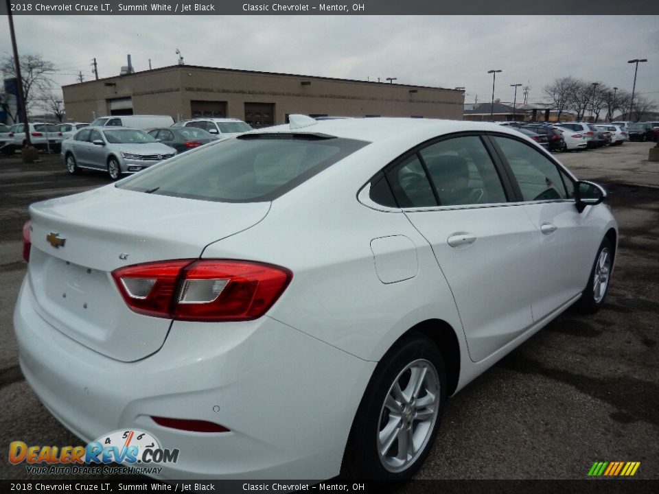 2018 Chevrolet Cruze LT Summit White / Jet Black Photo #4
