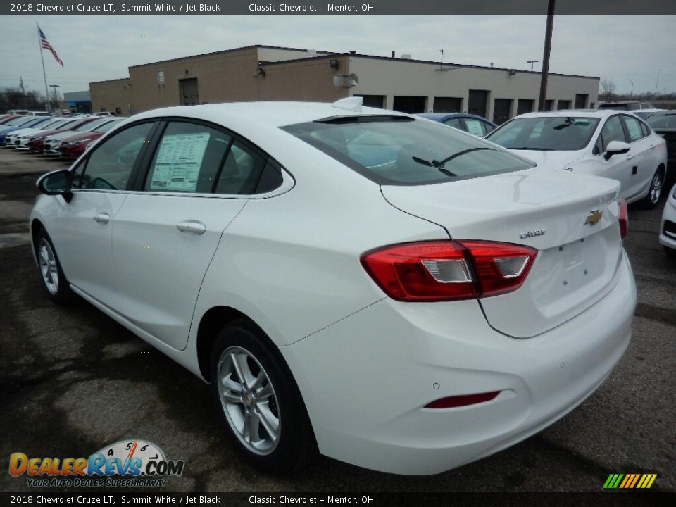 2018 Chevrolet Cruze LT Summit White / Jet Black Photo #5