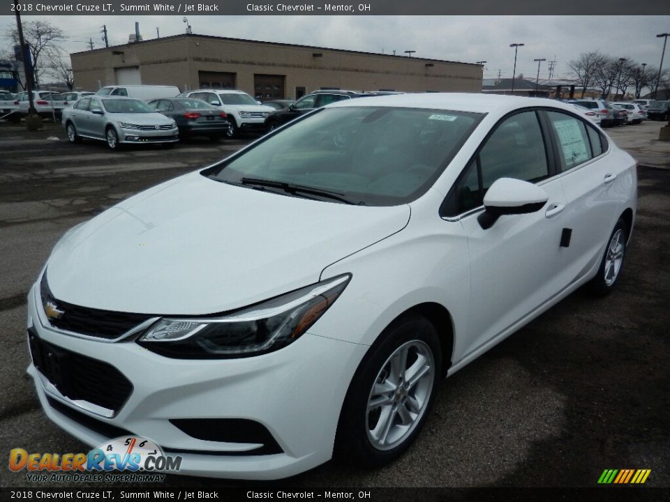 2018 Chevrolet Cruze LT Summit White / Jet Black Photo #1
