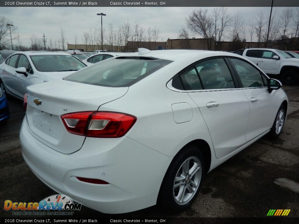 2018 Chevrolet Cruze LT Summit White / Jet Black Photo #4