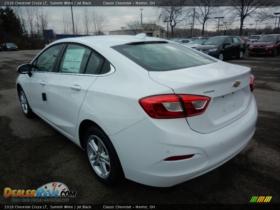 2018 Chevrolet Cruze LT Summit White / Jet Black Photo #5