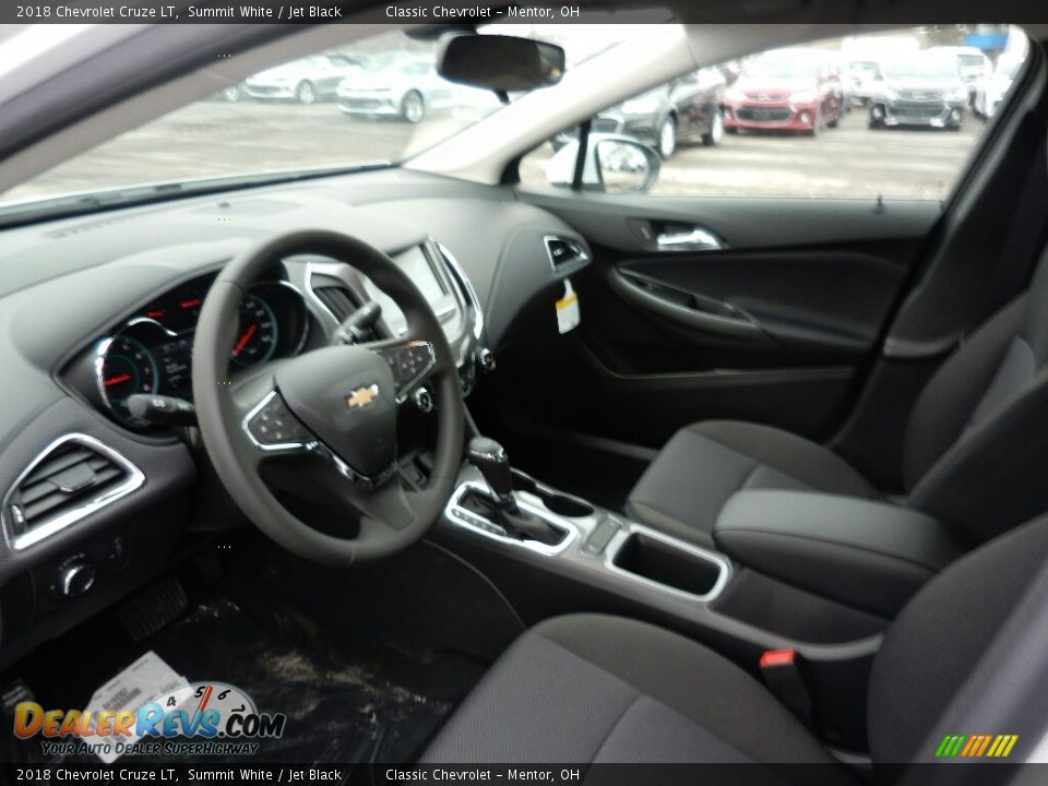 2018 Chevrolet Cruze LT Summit White / Jet Black Photo #7