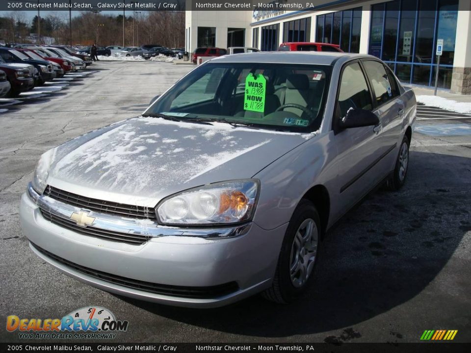 2005 Chevrolet Malibu Sedan Galaxy Silver Metallic / Gray Photo #7