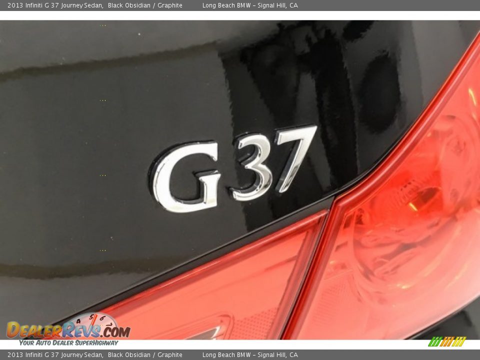 2013 Infiniti G 37 Journey Sedan Black Obsidian / Graphite Photo #7