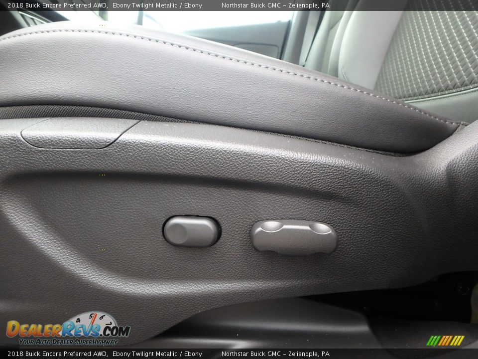 2018 Buick Encore Preferred AWD Ebony Twilight Metallic / Ebony Photo #15