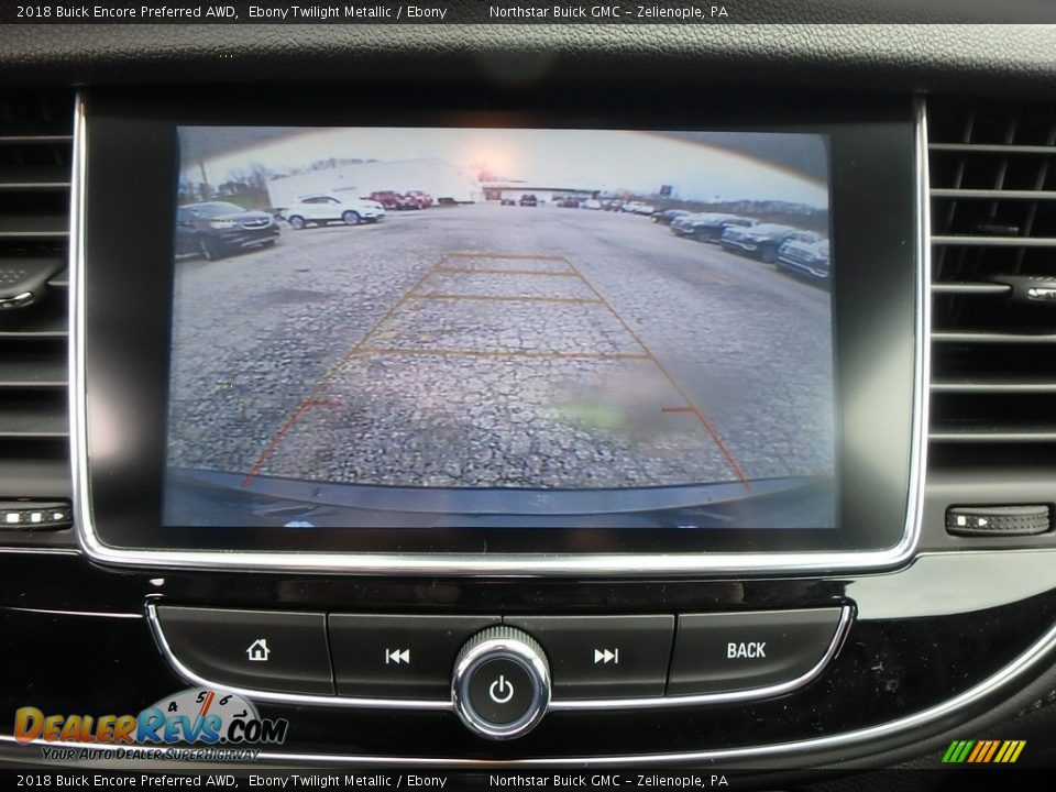 2018 Buick Encore Preferred AWD Ebony Twilight Metallic / Ebony Photo #18