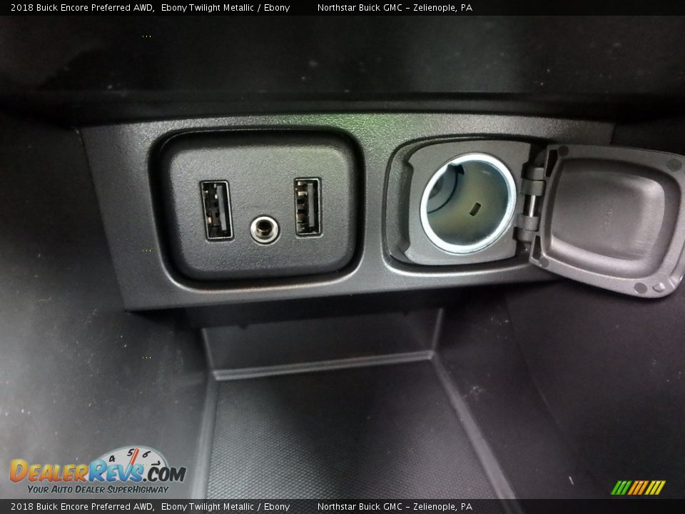 2018 Buick Encore Preferred AWD Ebony Twilight Metallic / Ebony Photo #19