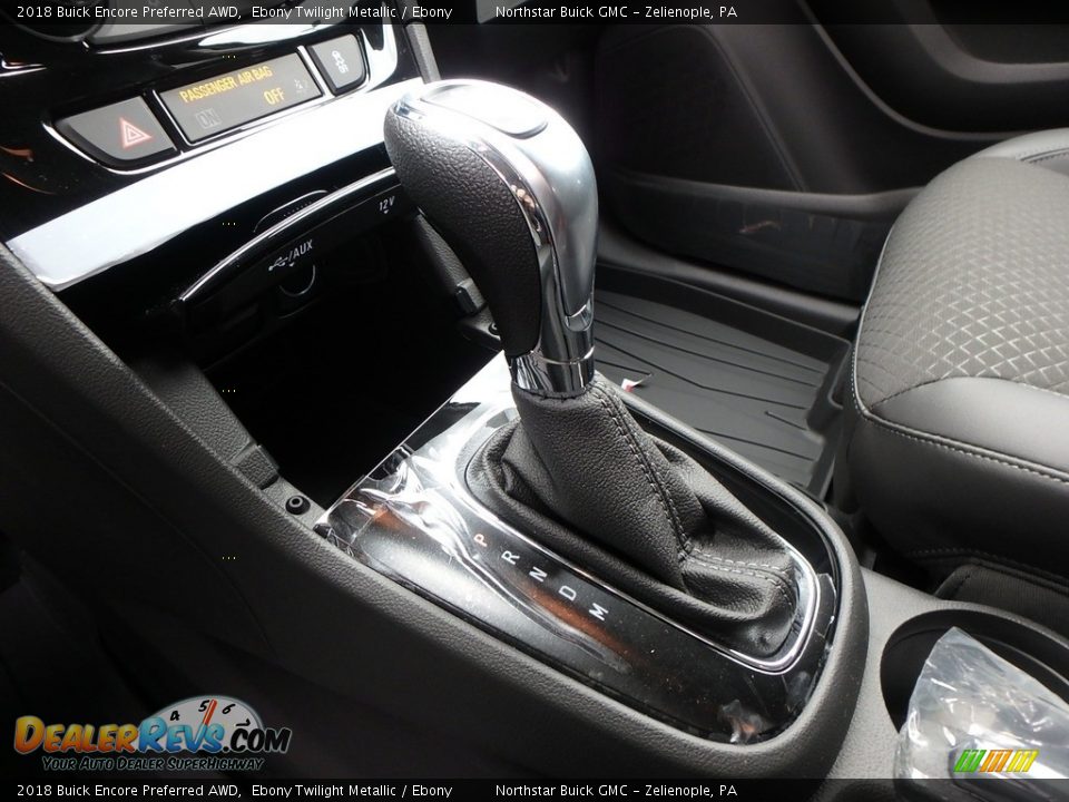 2018 Buick Encore Preferred AWD Ebony Twilight Metallic / Ebony Photo #20