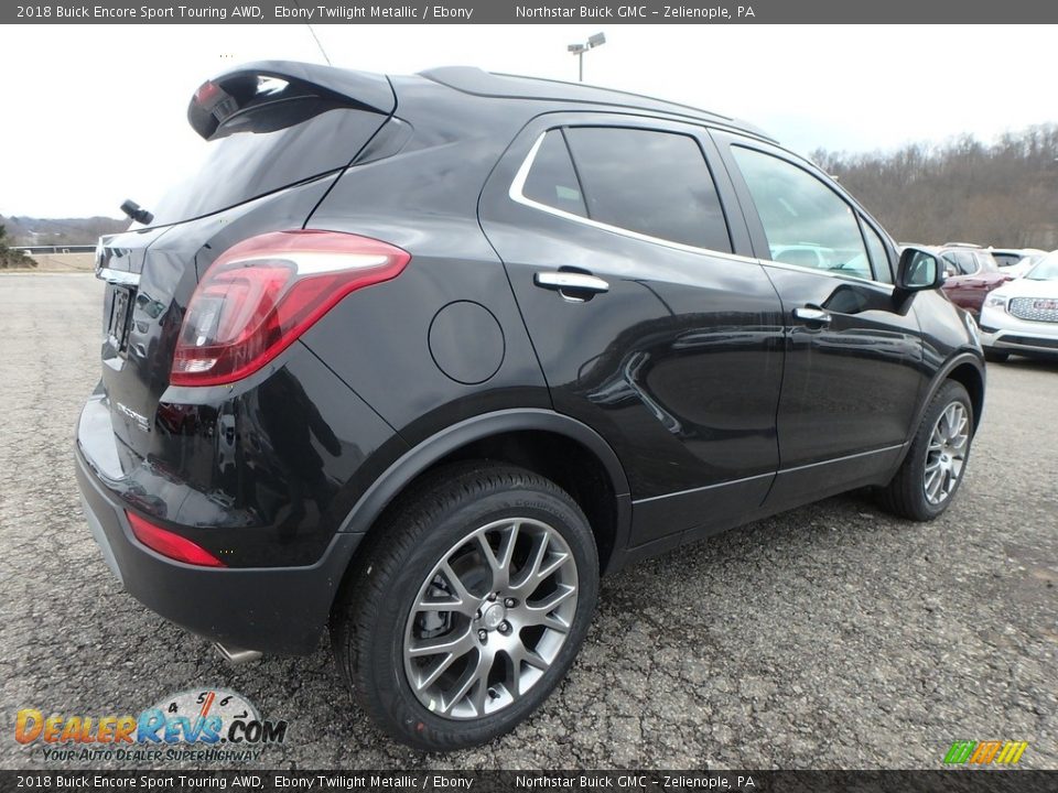 2018 Buick Encore Sport Touring AWD Ebony Twilight Metallic / Ebony Photo #5