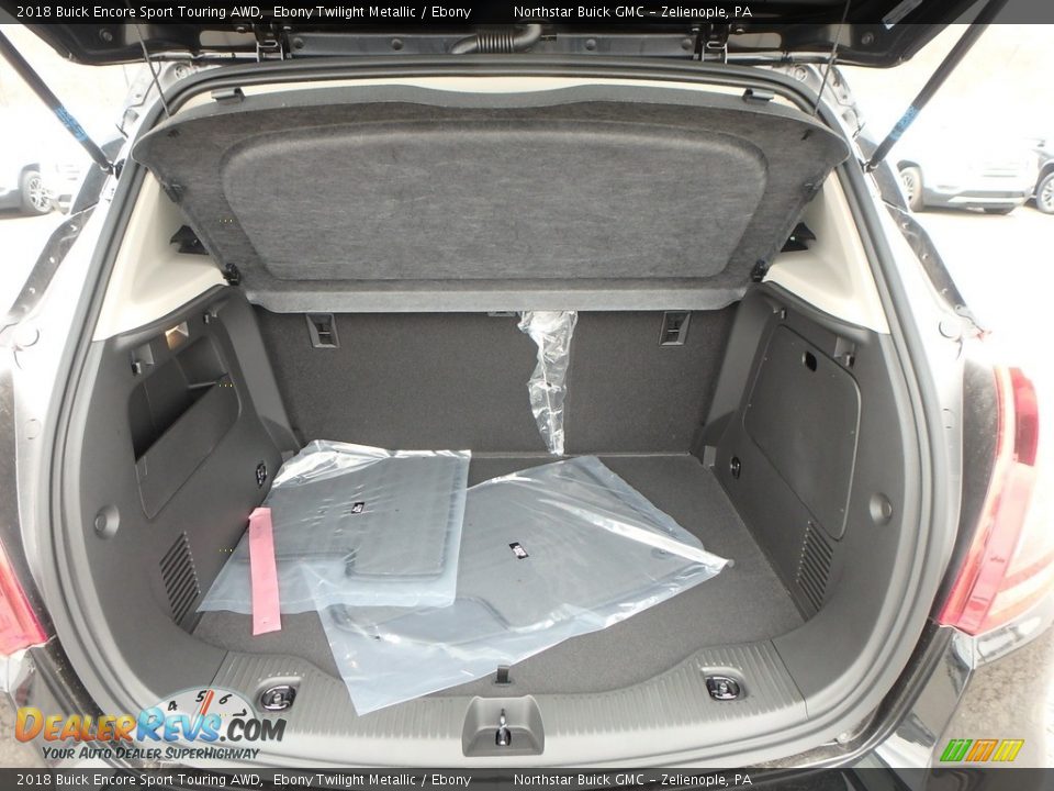 2018 Buick Encore Sport Touring AWD Ebony Twilight Metallic / Ebony Photo #7