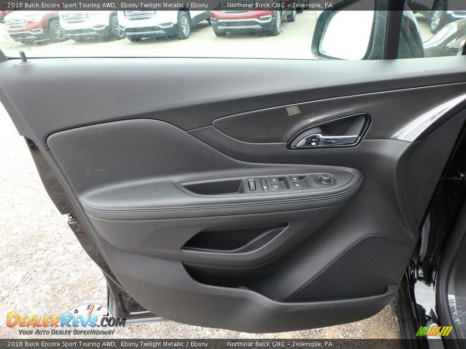 2018 Buick Encore Sport Touring AWD Ebony Twilight Metallic / Ebony Photo #14