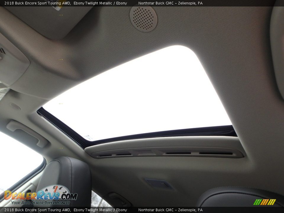 2018 Buick Encore Sport Touring AWD Ebony Twilight Metallic / Ebony Photo #17