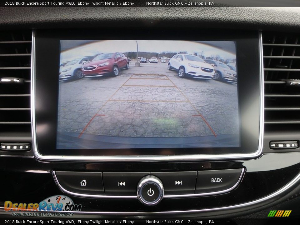 2018 Buick Encore Sport Touring AWD Ebony Twilight Metallic / Ebony Photo #19