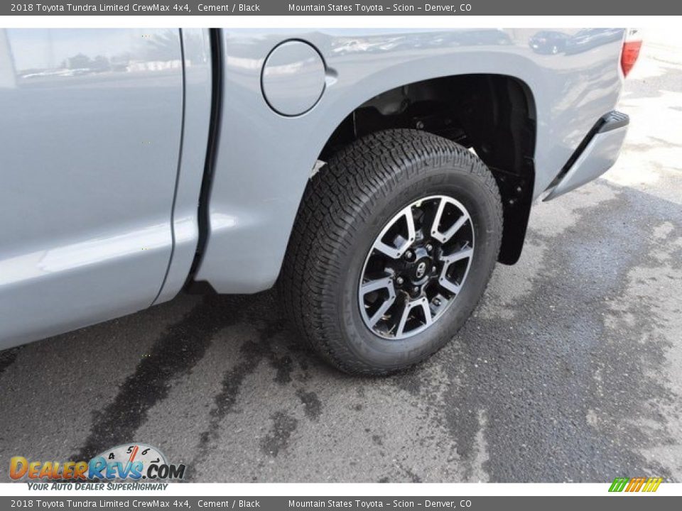 2018 Toyota Tundra Limited CrewMax 4x4 Cement / Black Photo #33
